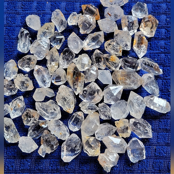 🌟🤩 Sale 10pcs. Herkimer Diamond Crystal Lot Bundle Random 10x Natural Crystals - Picture 3 of 9
